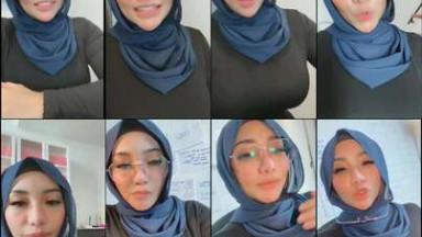 jilbab Montok baju hitam